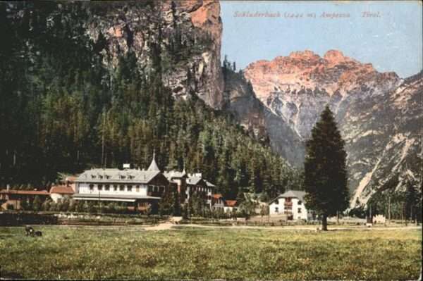 Tirol Region Schluderbach Ampezzo