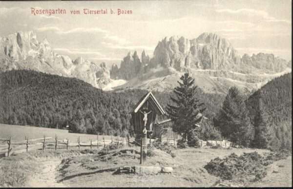 Bozen Suedtirol Rosengarten Tiersertal