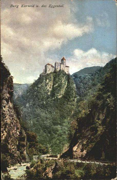 Bozen Suedtirol Burg Karneid Eggental