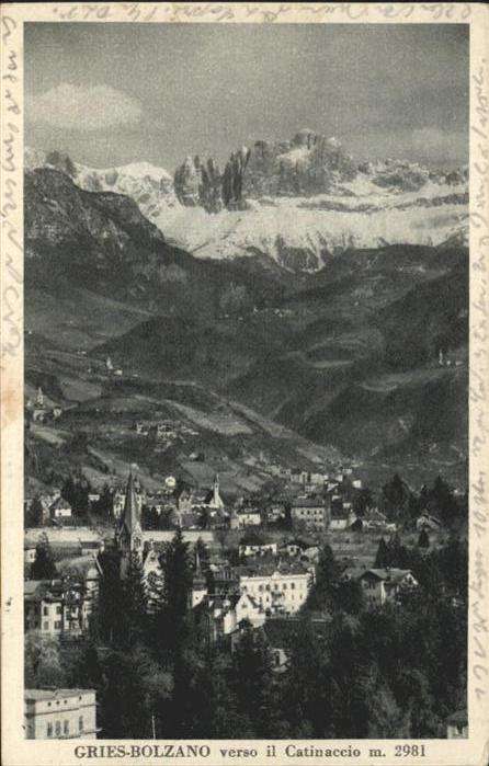 Gries-Quirein Bozen Catinaccio m. 2981