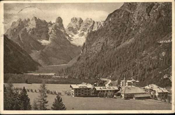 Landro Höhlenstein Cristallo Piz Popena Dolomi