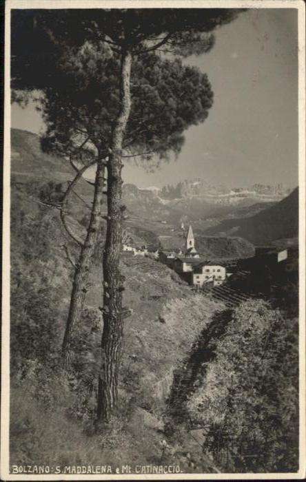 Bozen Suedtirol S. Maddalena Mt. Catinaccio