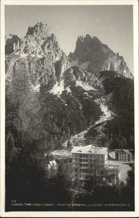 Cortina d Ampezzo Monte Cristallo Popema