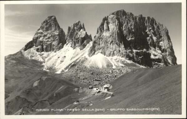 Passo Sella Rifugio Flora Gruppo Sassolungo (3178)