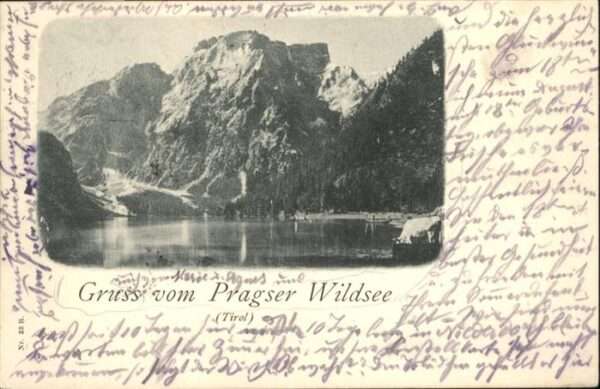 Tirol Region Pragser Wildsee