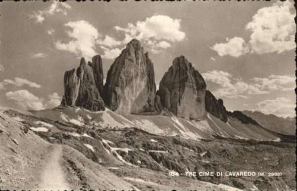 Tre Cime Di Lavaredo m. 2998