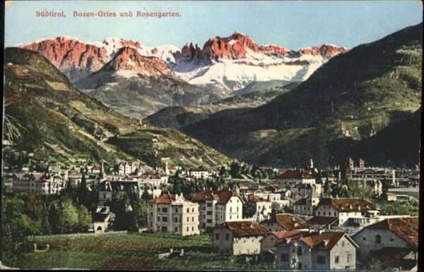 Gries-Quirein Bozen Rosengarten