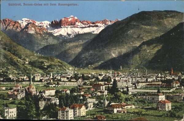 Gries-Quirein Bozen Rosengarten