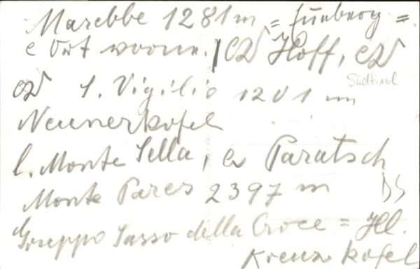 Marebbe Monte Pares (2397) Gruppo Sass Della Cr – Bild 2