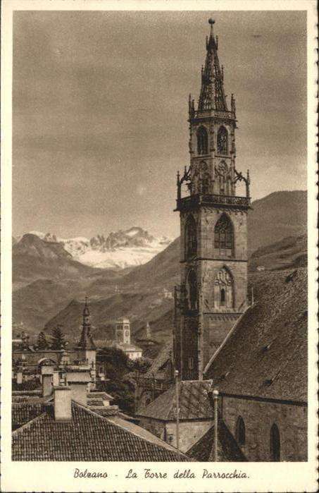 Bolzano La Torre della Parrocchia