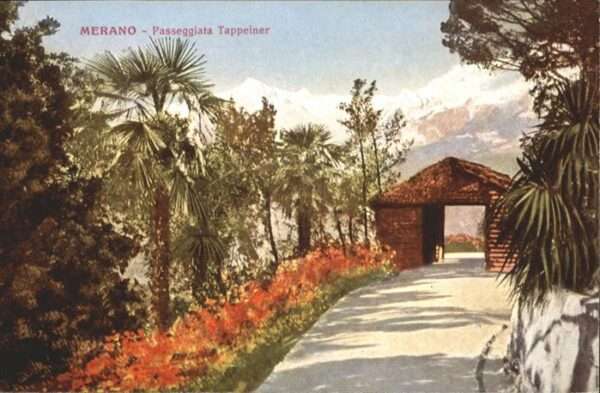 Merano Meran Passeggiata Tappeiner