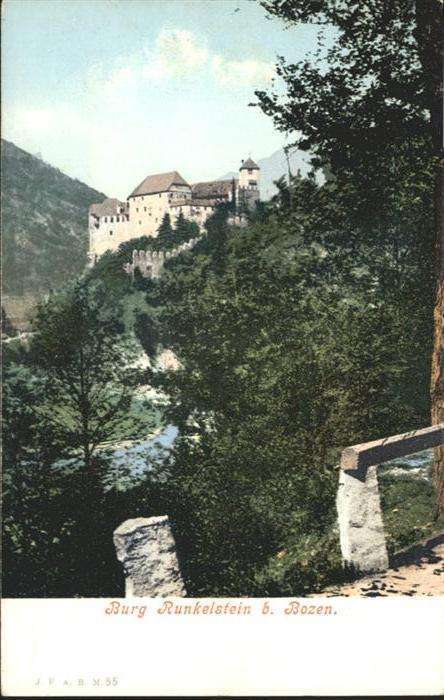 Bozen Suedtirol Burg Runkelstein