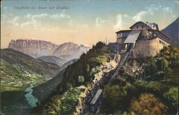 Bozen Suedtirol Virglbahn Eisaktal