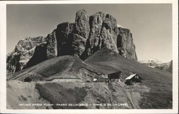 Passo Sella Rifugio Maria Flora Torri di Sella