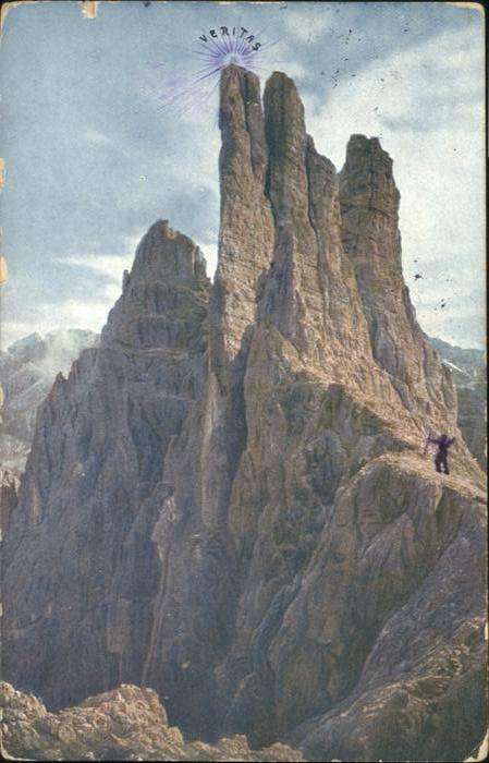 Dolomiten Vajolettürme Feldpost