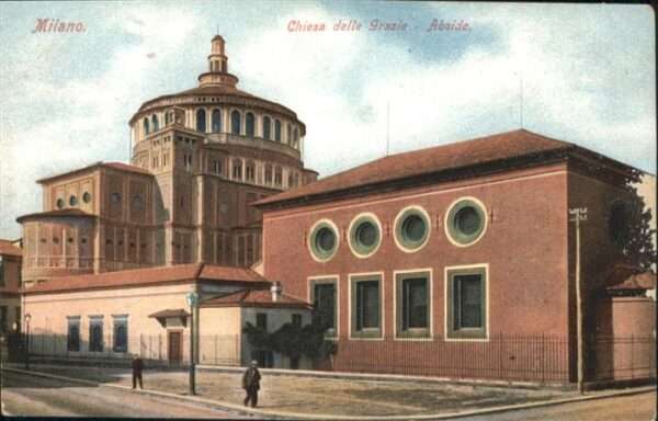 Milano Chiesa delle Grazie Abside