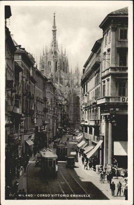 Milano Corso vittorio Emanuele