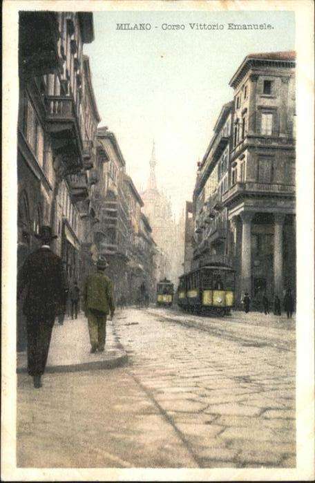 Milano Corso Vittorio Emanuele