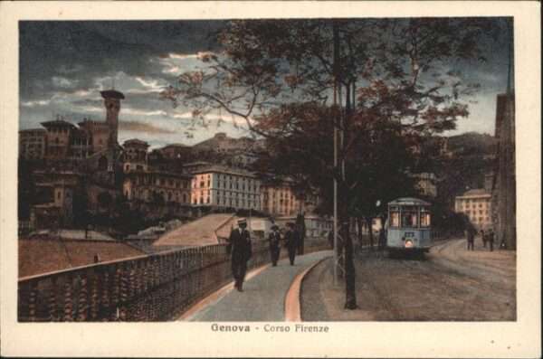 Genova Genua Liguria Corso Firenze
