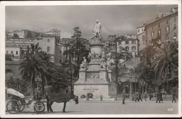 Genova Genua Liguria Columbus Denkmal