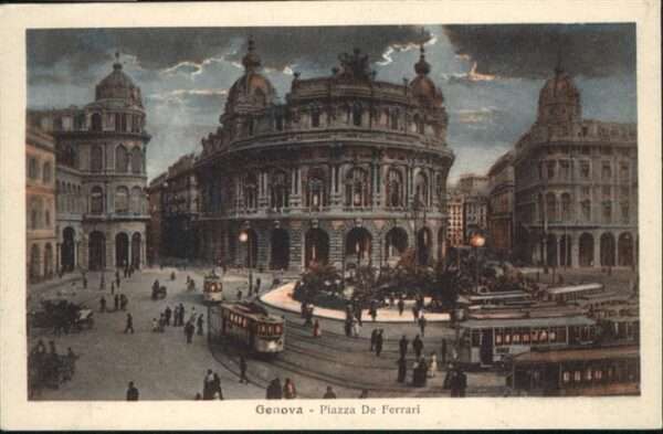 Genova Genua Liguria Piazza de Ferrari