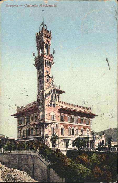Genova Genua Liguria Castello Mackenzie