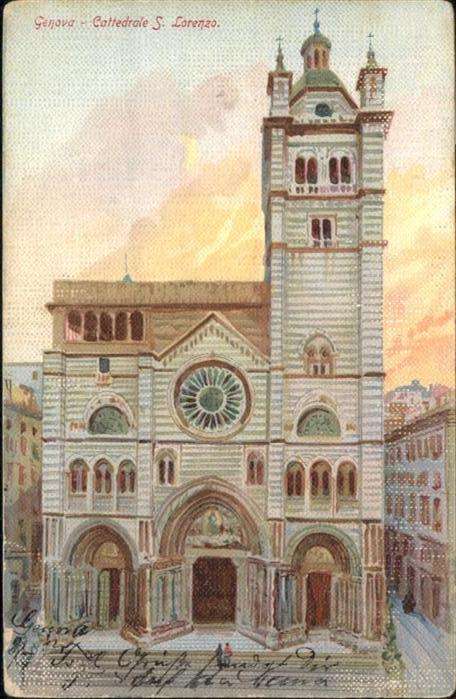 Genova Genua Liguria Cattedrale S. Lorenzo
