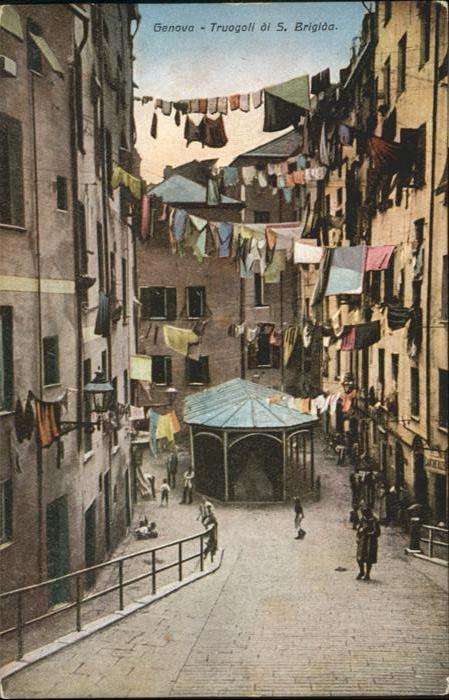 Genova Genua Liguria Truogoli di S. Brigida