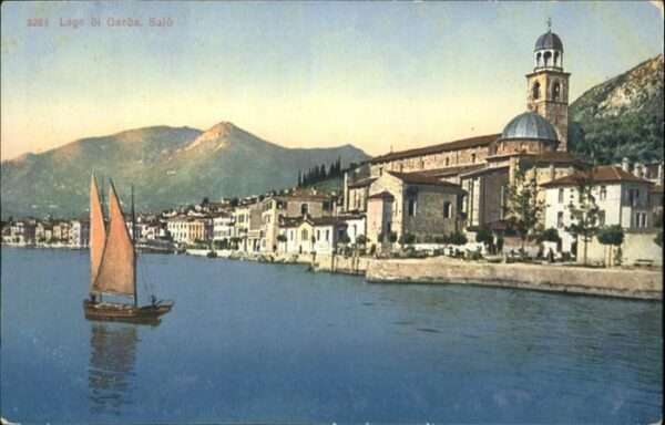 Salo Lago di Garda Segelschiff
