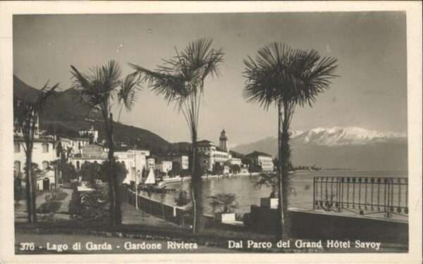 Gardone Garda Parco Grand Hotel Savoy