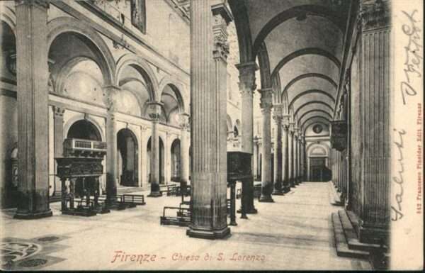 Firenze Florenz Chiesa di S. Lorenzo