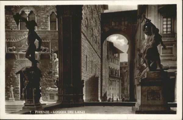 Firenze Florenz Loggia dei Lanzi