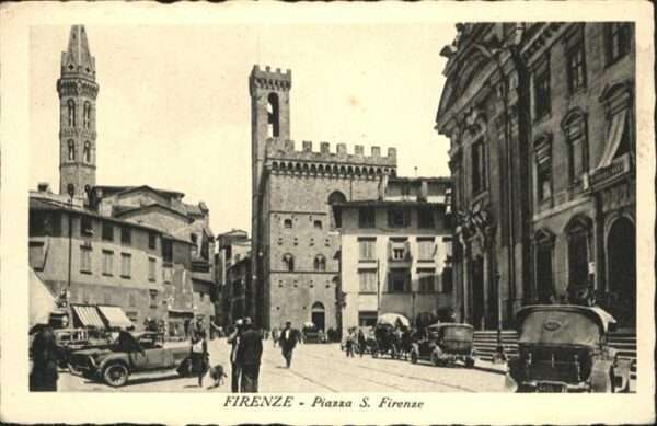 Firenze Florenz Piazza S. Firenze