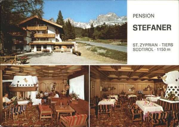 St Zyprian Pension Stefaner Südtirol Tiers