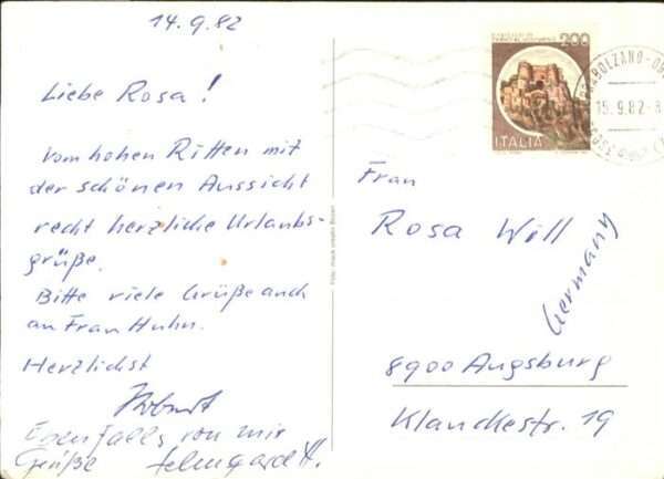 Oberzbozen Pension Geyrerhof vom hohen Ritten – Bild 2