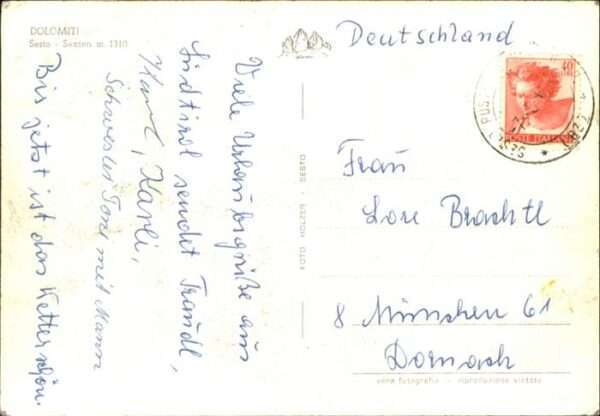 Dolomiten Sesto Sexten m. 1310 – Bild 2