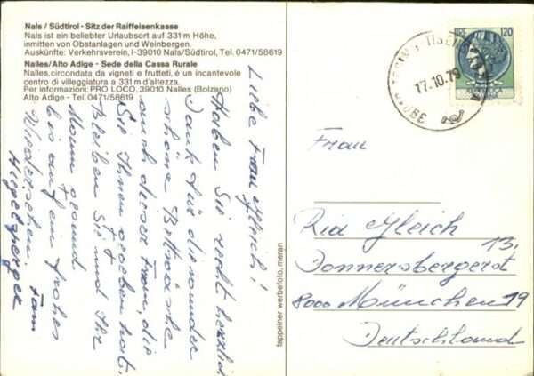Nals Bozen Raiffeisenkasse Cassa Rurale – Bild 2