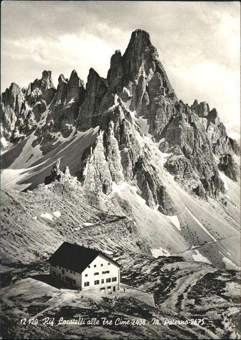 Tre Cime Di Lavaredo A. Locatelli