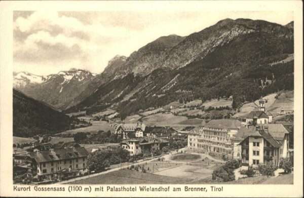 Gossensass Suedtirol Palasthotel Wielandhof am Brenner