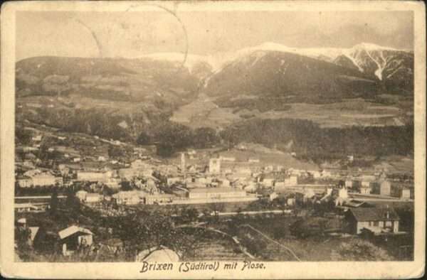 Brixen Suedtirol Plose