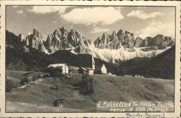 Odle Geisslergruppe S. Maddalena Funes