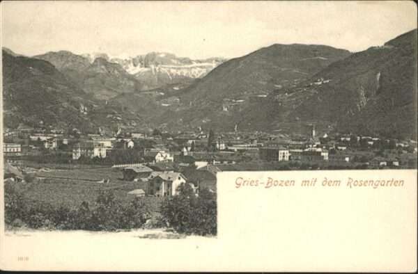 Gries-Quirein Bozen Rosengarten