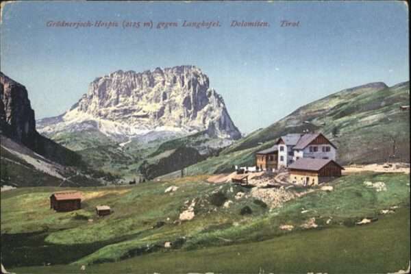 Groednerjoch Hospitz Langkofel Dolomiten