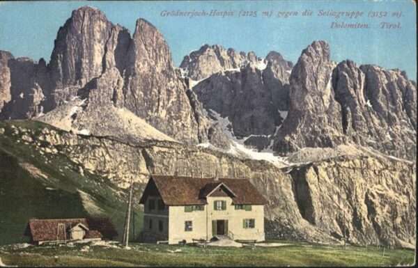 Groednerjoch Hospitz Seliagruppe Dolomiten