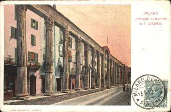 Milano Antiche Colonne Di S. Lorenzo