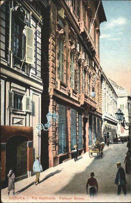 Genova Genua Liguria Via Garibaldi Palazzo Rosso