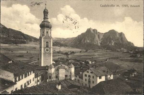 Castelrotto Kastelruth m. 1095 Dolomiti Kirche