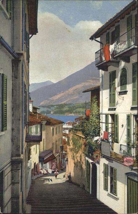 Bellagio Lago di Como Gasse