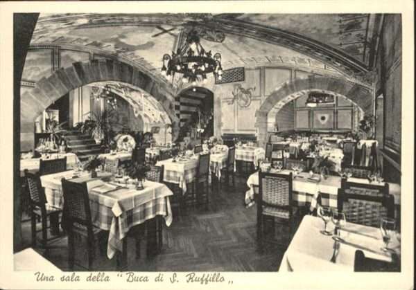 Firenze Florenz Ristorante Buca di S. Ruffillo