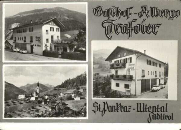 Ultental Gasthof Trafoier Albergo St. Pankraz Be